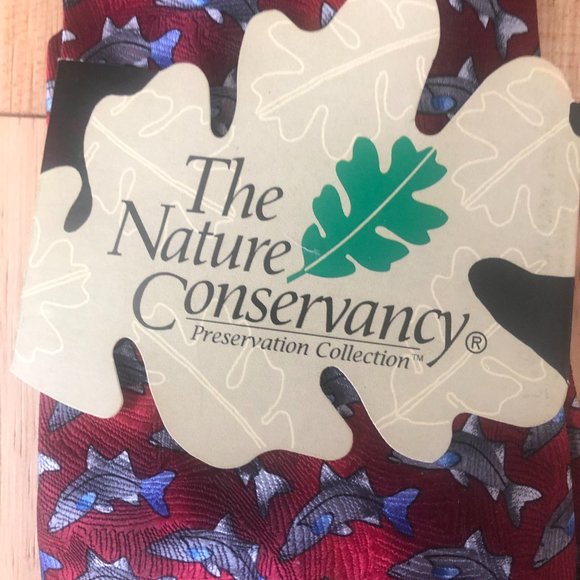 NWT The Nature Conservancy Silk Tie - Picture 4 of 4